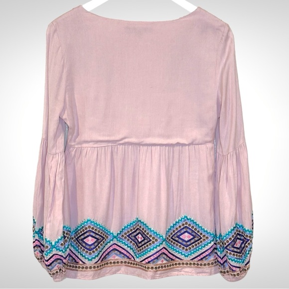 Boston Proper Embroidered Top - Picture 7 of 14